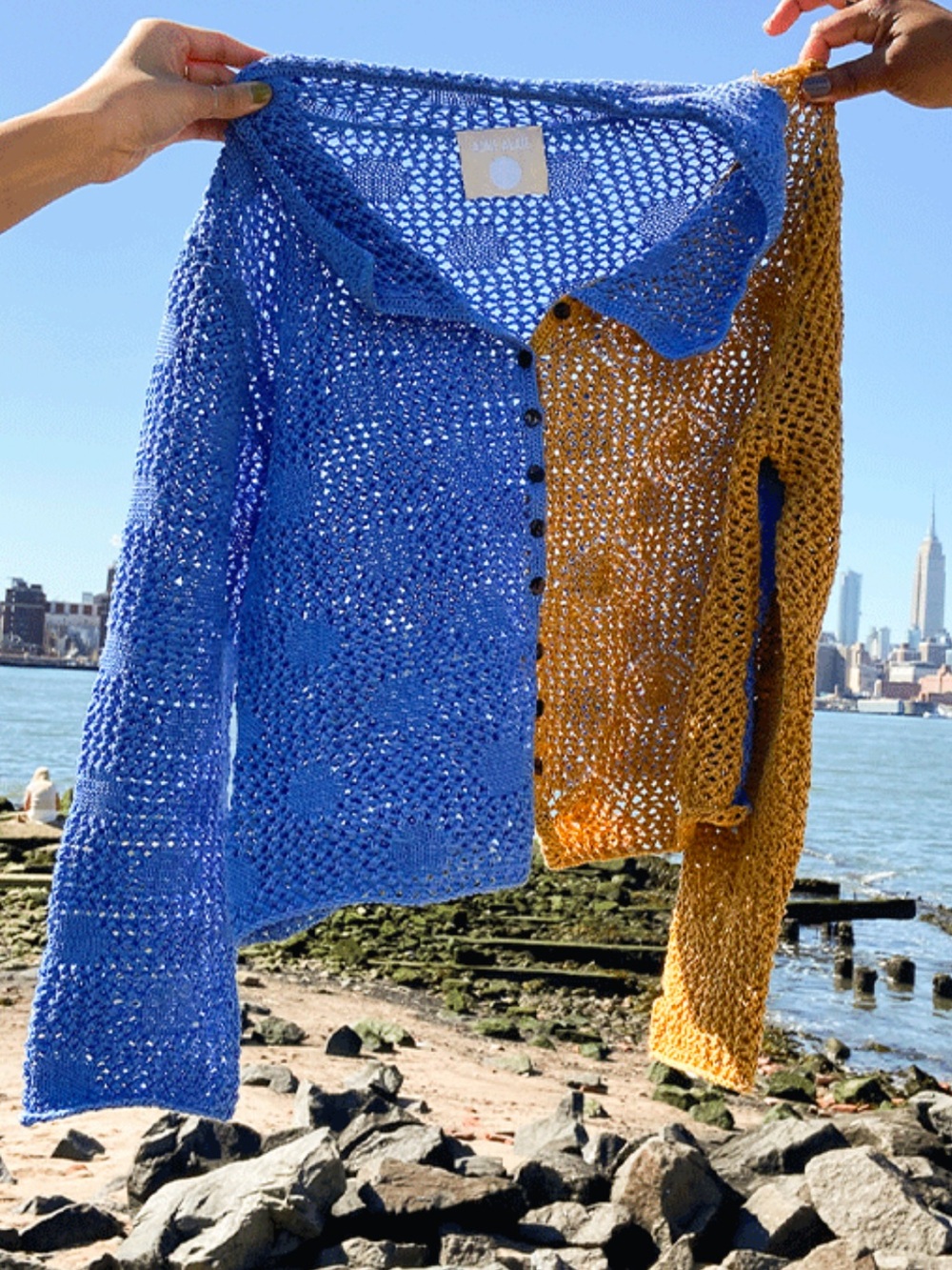 Ajaie Alaie Evil Eye Cardigan